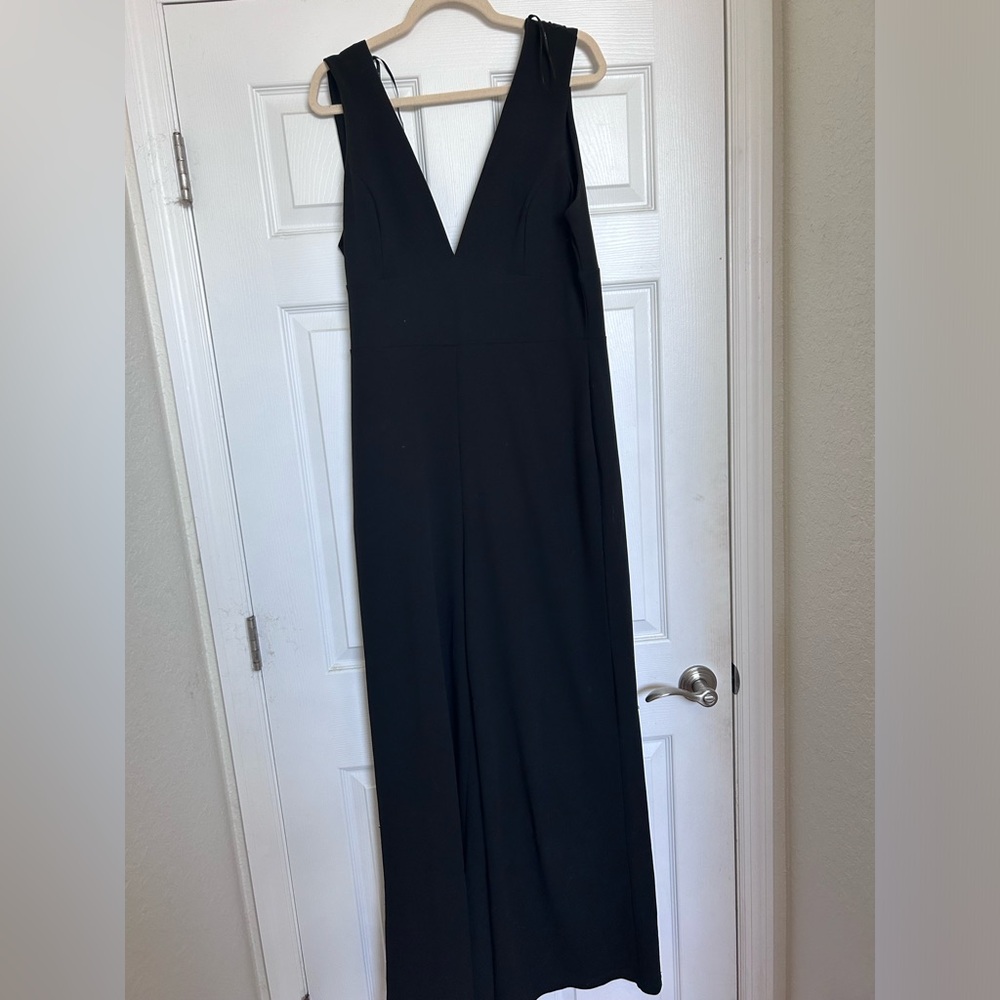 Lulus black pants romper